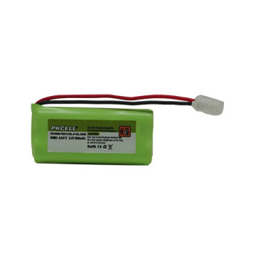 Ni-Mh Rechargeable Battery NIMH 2.4V 600mAh Battery Pack For Cordless Phone PK-0088 AAA*2 Battery